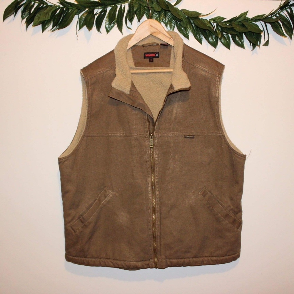 Wolvering lined warn vest